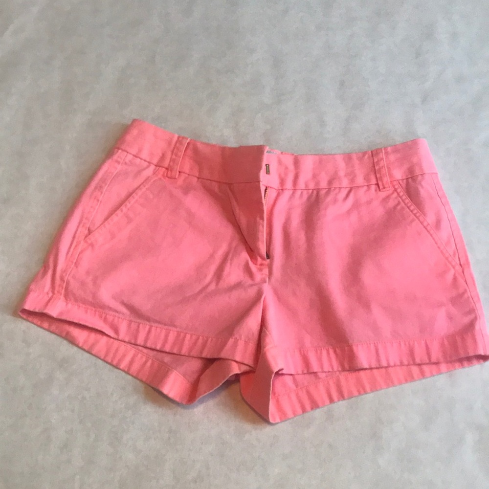 J.Crew Chino shorts - coral - 6